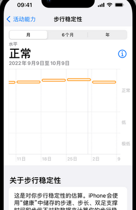 铁岭iPhone手机维修如何在iPhone开启'步行稳定性通知'