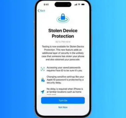 铁岭苹果授权维修店分享被盗设备保护功能开启方法