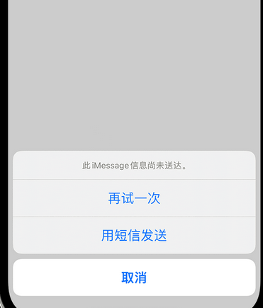 铁岭apple维修iPhone上无法正常发送iMessage信息