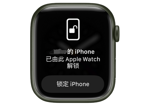 铁岭苹果手机维修分享用 AppleWatch 解锁配备面容 ID 的 iPhone方法 