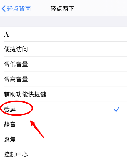 铁岭苹果手机维修分享iPhone12如何启用双击截屏 